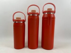 Stainless steel sports water bottle